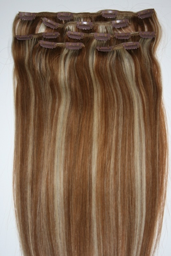 Remy Human Hair Silky Full Clip-In Set All Colors and Lengths